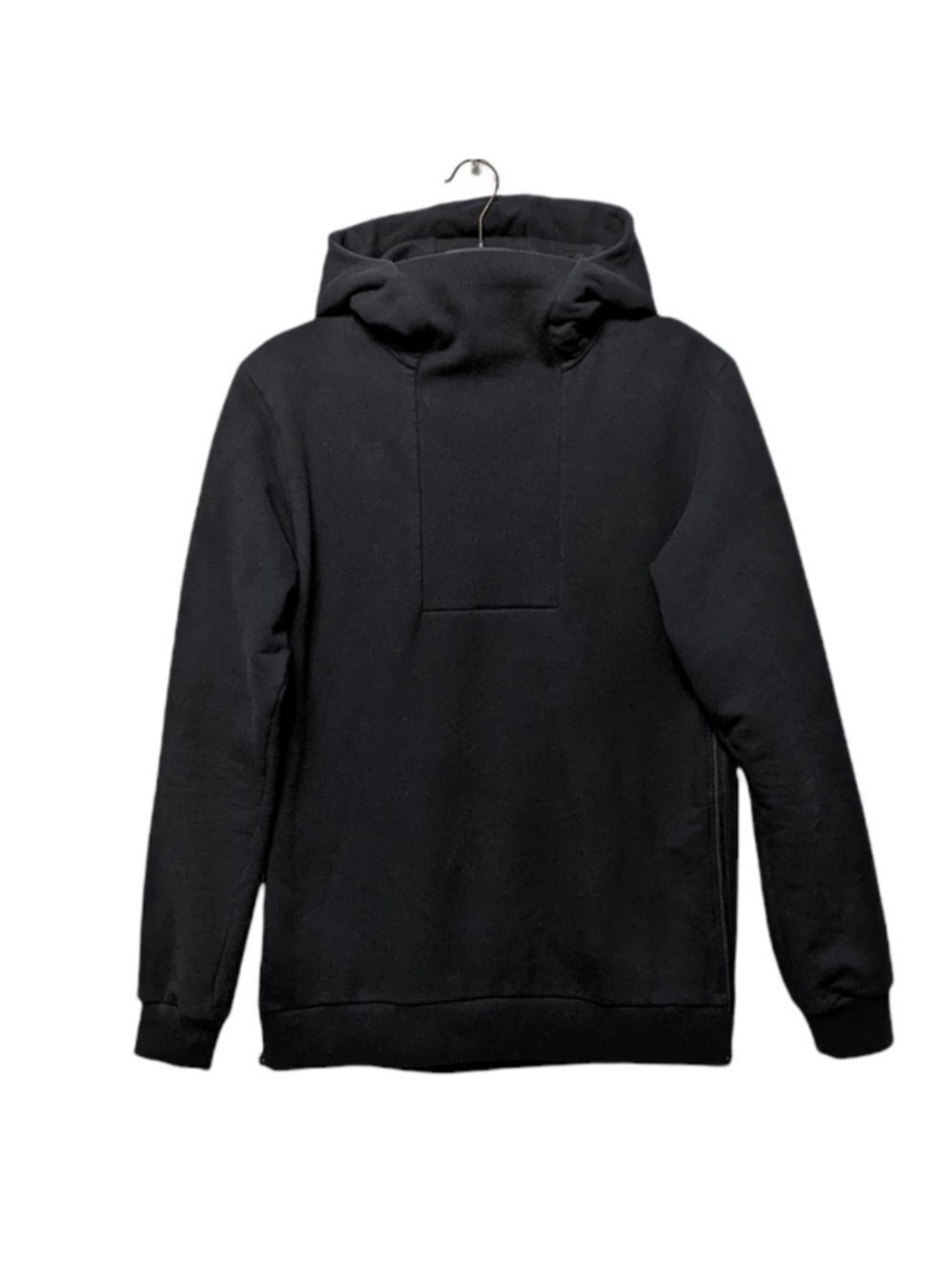 ONEPIECE High Neck Side Zip Hoodie Sweatshirt S